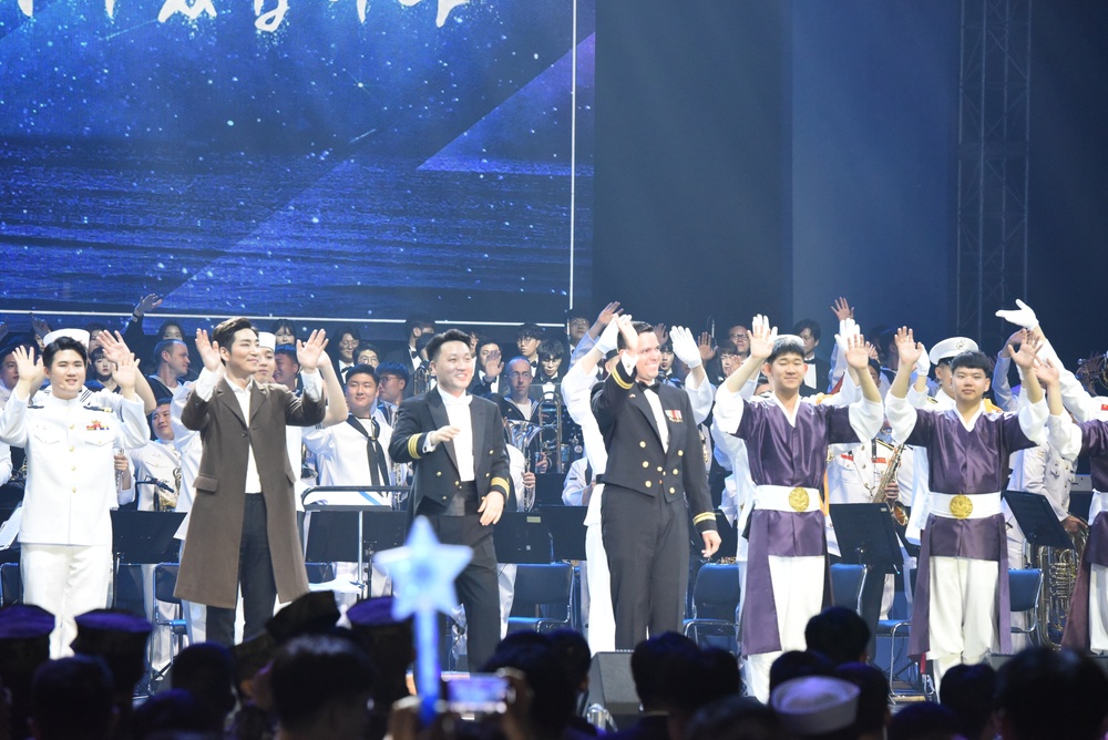 7th Fleet Band, Republic of Korea Navy Band, Joint Concert Celebrating Over 65 Years of Alliance