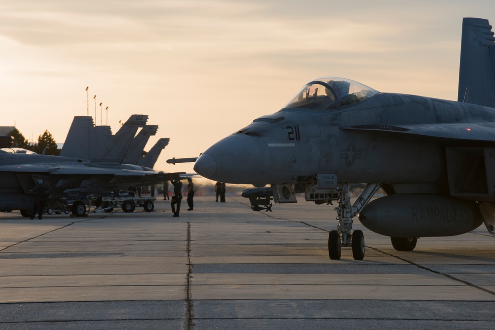 Idaho Air National Guard hosts F-18s for training with A-10s at Gowen Field