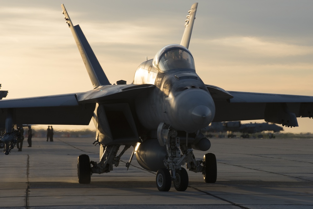 Idaho Air National Guard hosts F-18s for training with A-10s at Gowen Field