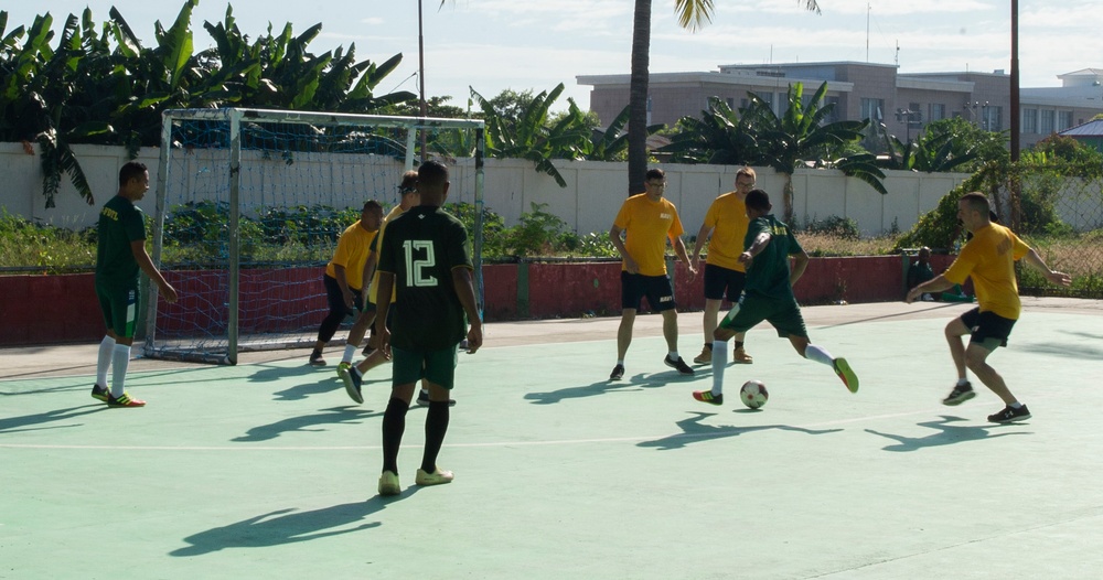 Pacific Partnership 2019 Timor-Leste: Futsal Tournament