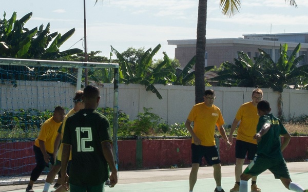 Pacific Partnership 2019 Timor-Leste: Futsal Tournament