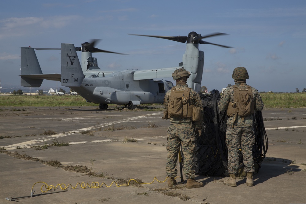 SPMAGTF-CR-AF 19.2 Conducts HST Training