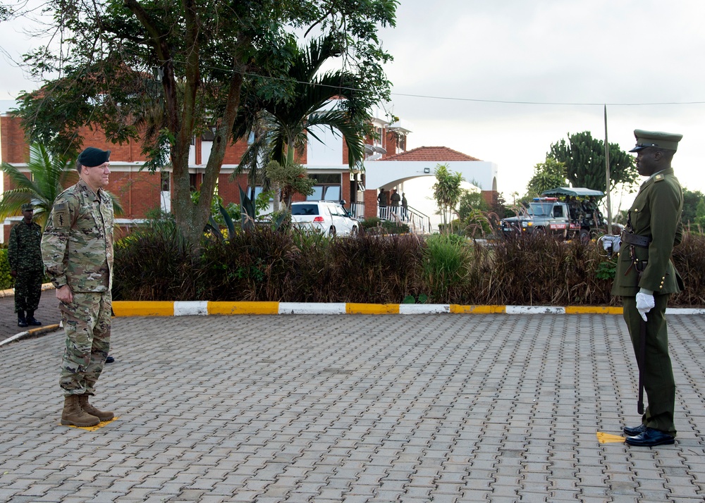 Commanding General CJTF-HOA Visits Uganda