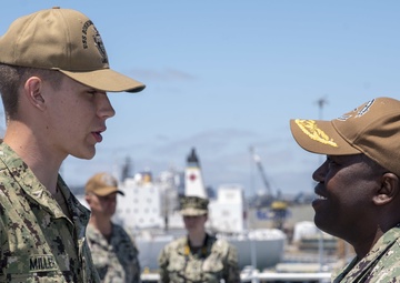 Bonhomme Richard Sailor Recognized for Heroic Action