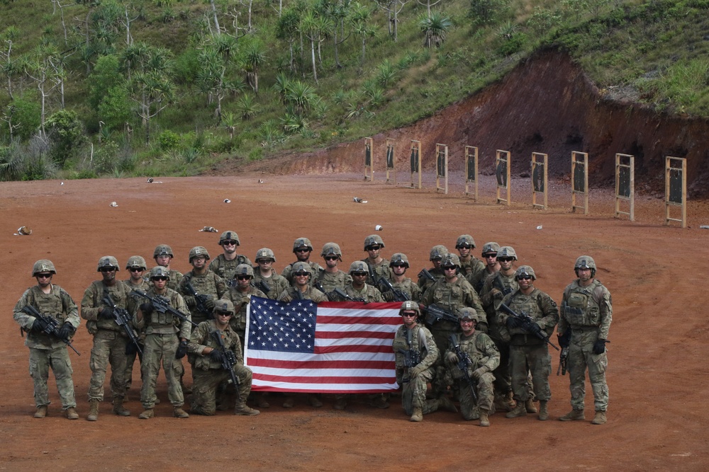 5-20 Inf. Reg. Builds Partnership and Trains in Palau