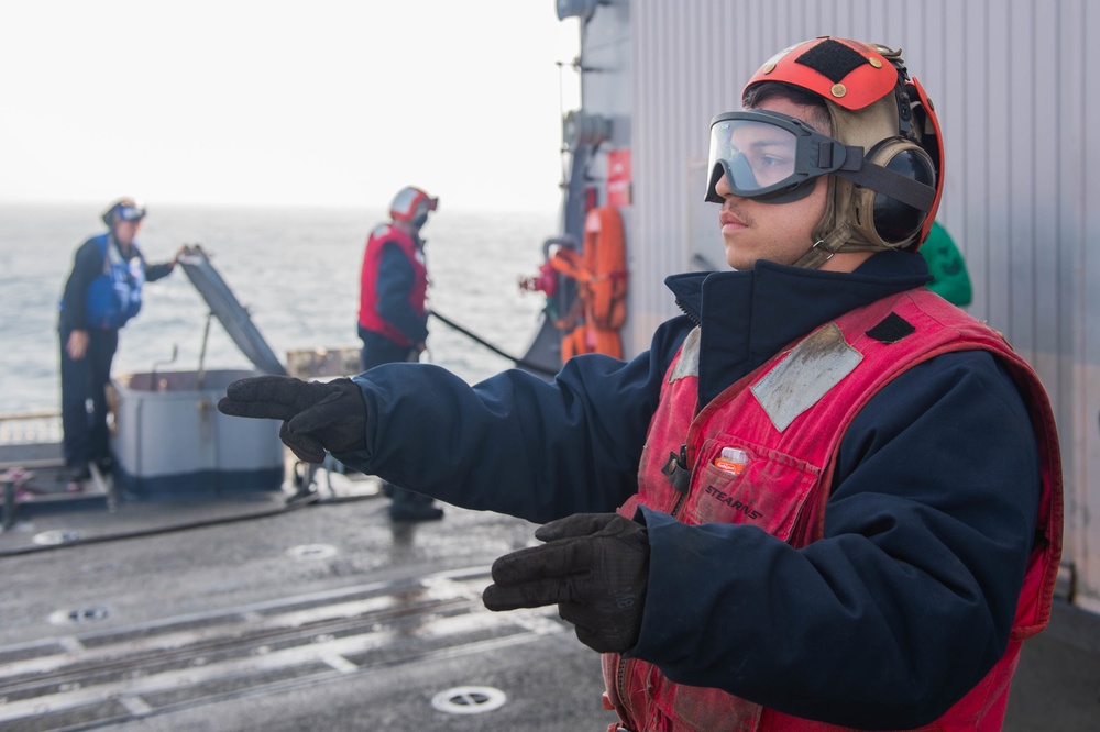 USS Leyte Gulf Flight Operations