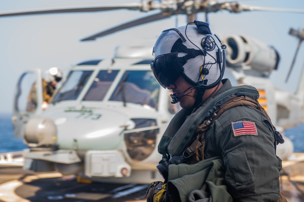 USS Leyte Gulf Flight Operations