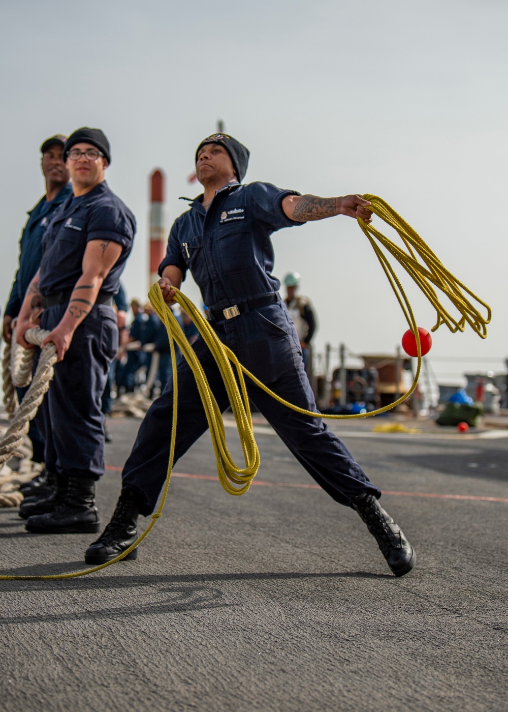 USS Bainbridge Deployment