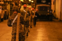 Soliders visit World War II memorial at Mount Samat during Exercise Balikatan 2019