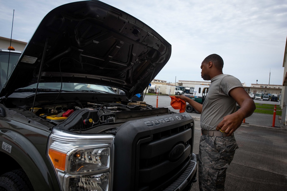 Keeping the Fleet: Kadena Vehicle Maintenance operations