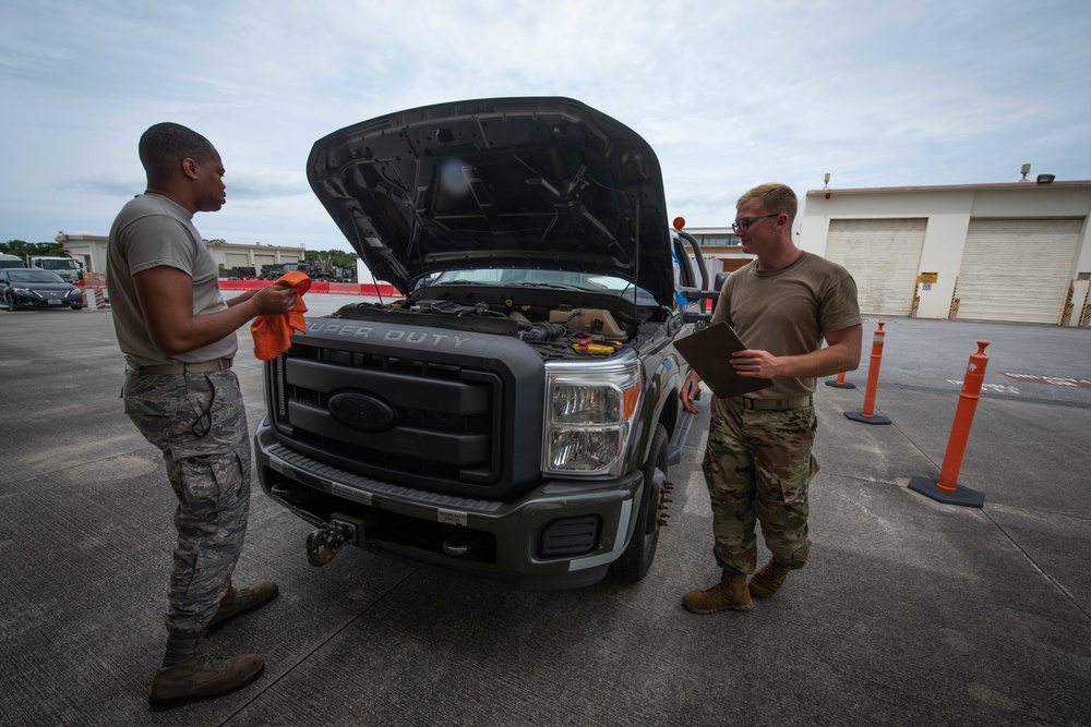 Keeping the Fleet: Kadena Vehicle Maintenance operations