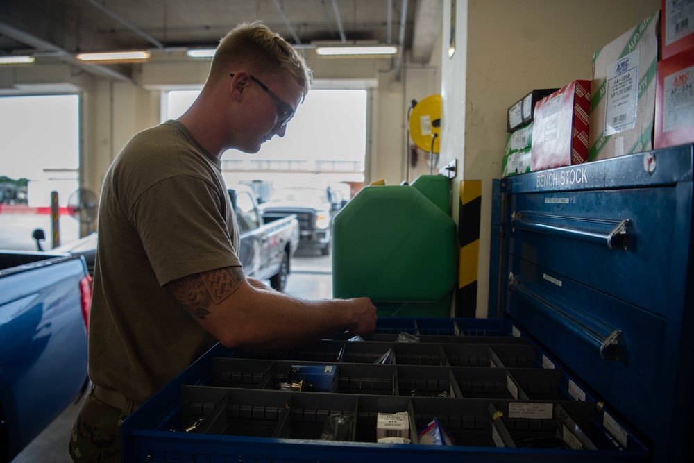 Keeping the Fleet: Kadena Vehicle Maintenance operations