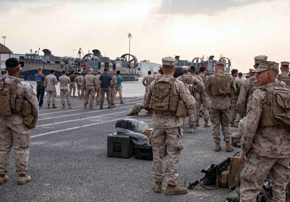 Marine Expeditionary Unit Exercise finishes