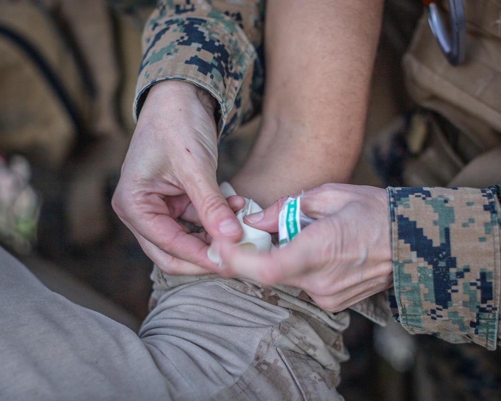 Shock Trama Platoon supports 11th MEU LAR