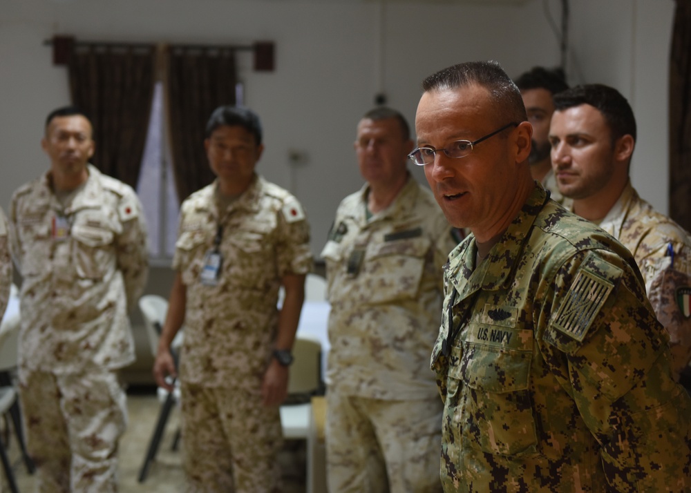 CJTF-HOA multinational military partners meet for cultural exchange