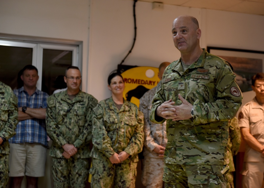 CJTF-HOA multinational military partners meet for cultural exchange