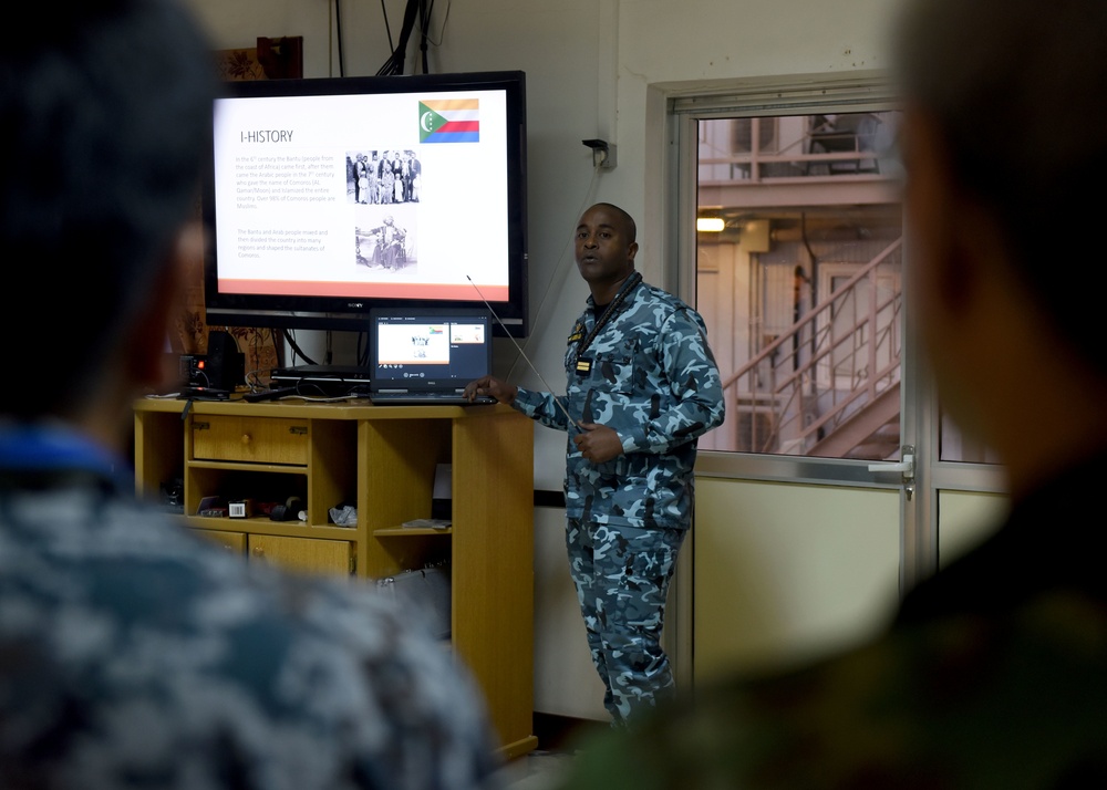 CJTF-HOA multinational military partners meet for cultural exchange