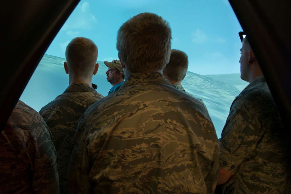 Cadets tour base