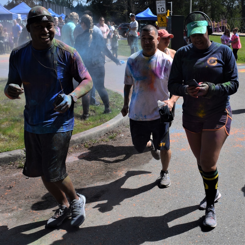 SAAPM 'Almost 5K' Color Run