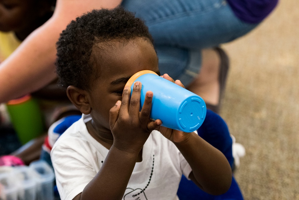 Families get stuffed during Teddy Bear Picnic