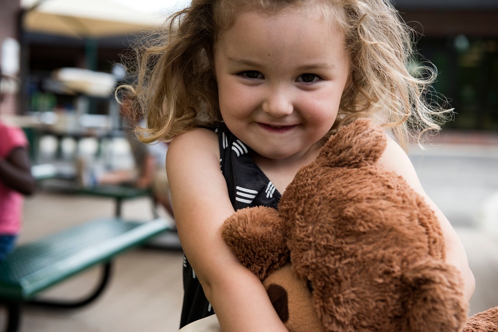 Families get stuffed during Teddy Bear Picnic