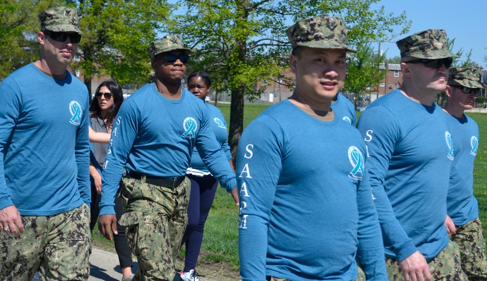 Awareness walk culminates Sexual Assault Awareness and Prevention Month