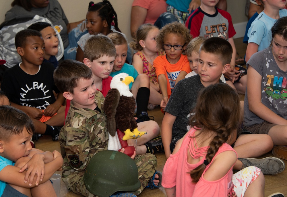 Earth Day, UC Davis California Raptor Center Visits Travis AFB