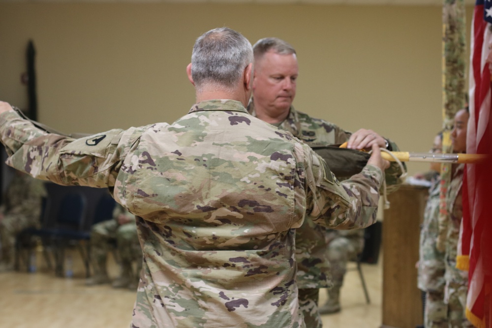 1109th Aviation Group's Transfer of Authority Ceremony