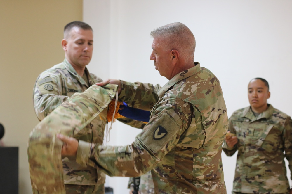 1109th Aviation Group's Transfer of Authority Ceremony