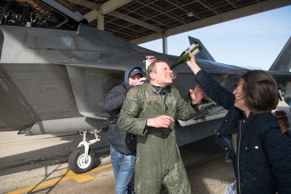 Lt. Col. Michael Schaner, Fini Flight