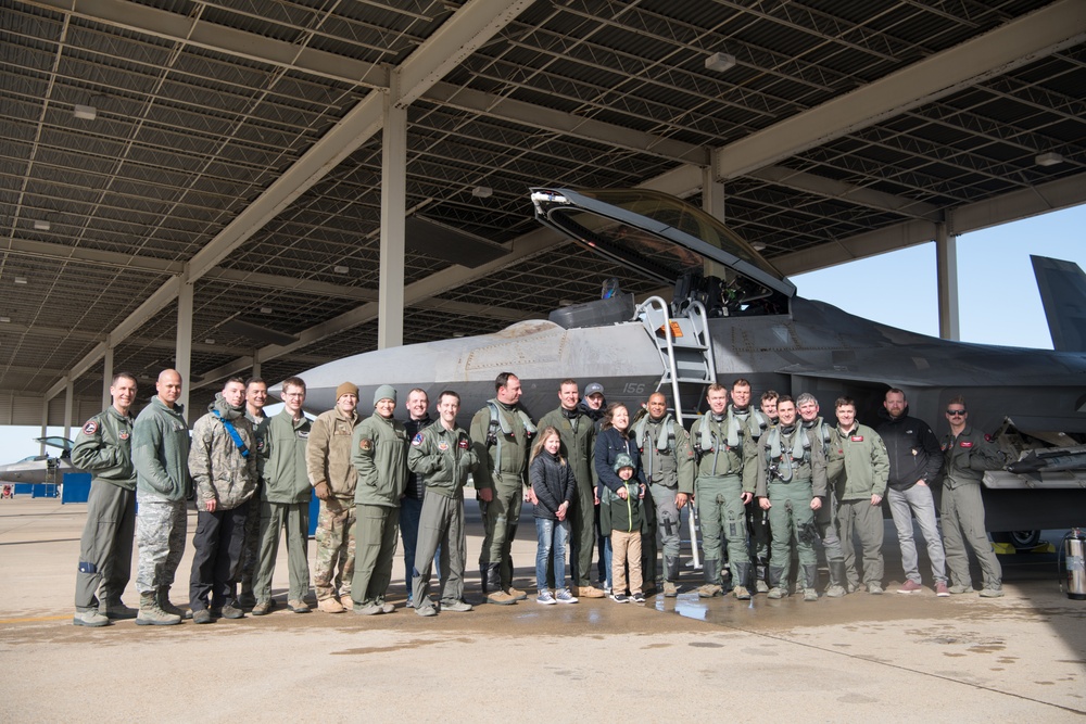 Lt. Col. Michael Schaner, Fini Flight