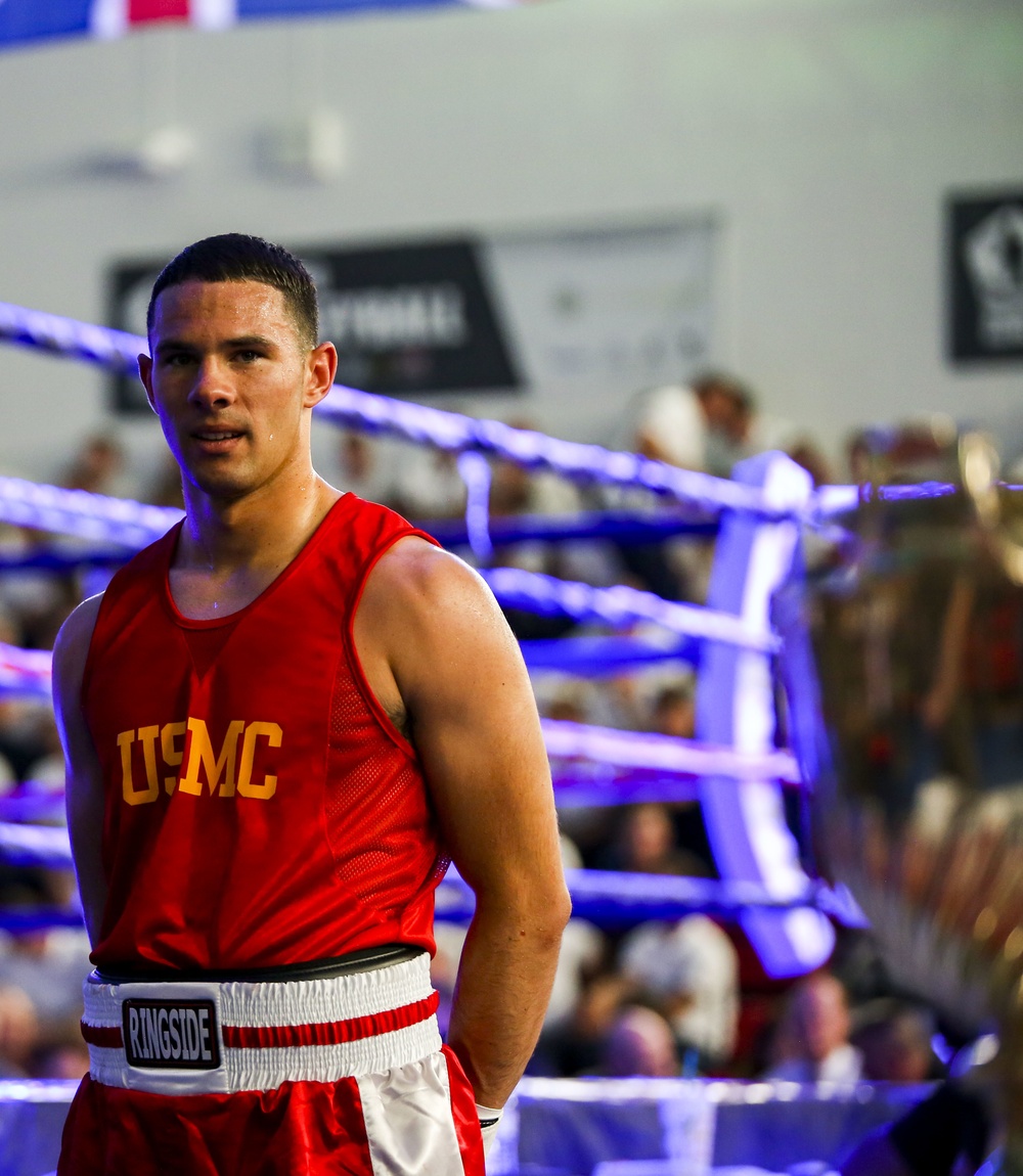 U.S. and Royal Marines Boxing Tournament