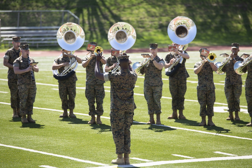 U.S. and Royal Marines Soccer Game