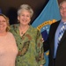 Susanne McHale, Susan Paul and Michael Newell, pictured left to right, pose after a retirement ceremony in their honor at DLA Troop Support in Philadelphia April 25, 2019.