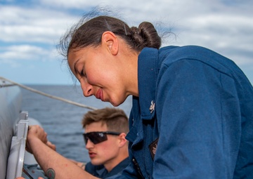 USS Bainbridge Deployment