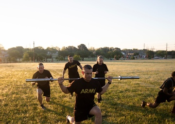FORSCOM CSM Michael A. Grinston Fort Hood Physical Training