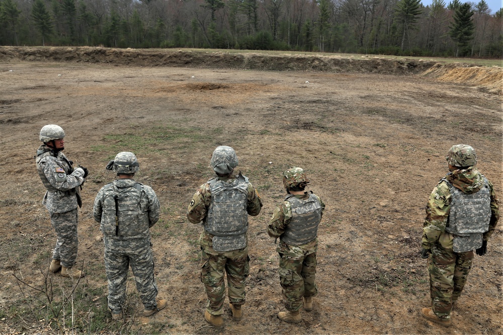 89B Ammunition Supply Course students complete demolition training at Fort McCoy