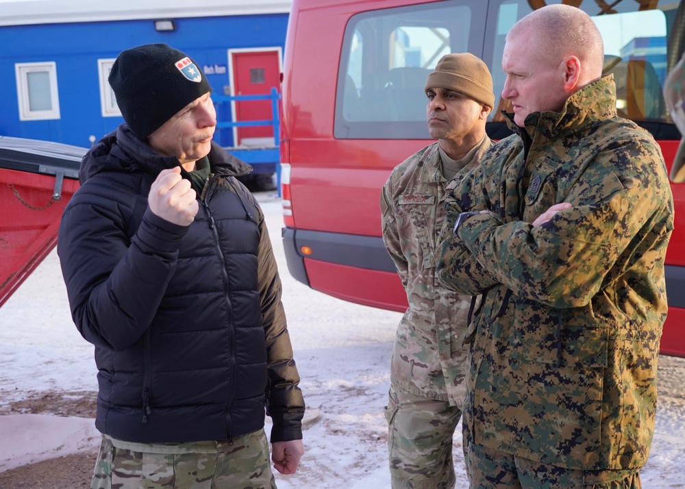 NORAD and USNORTHCOM Commander Visits Thule AB, Greenland