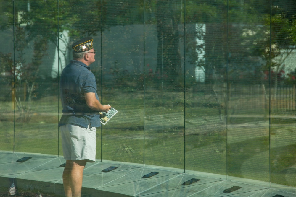 Vietnam veterans honored during ceremony at Lejeune Memorial Gardens