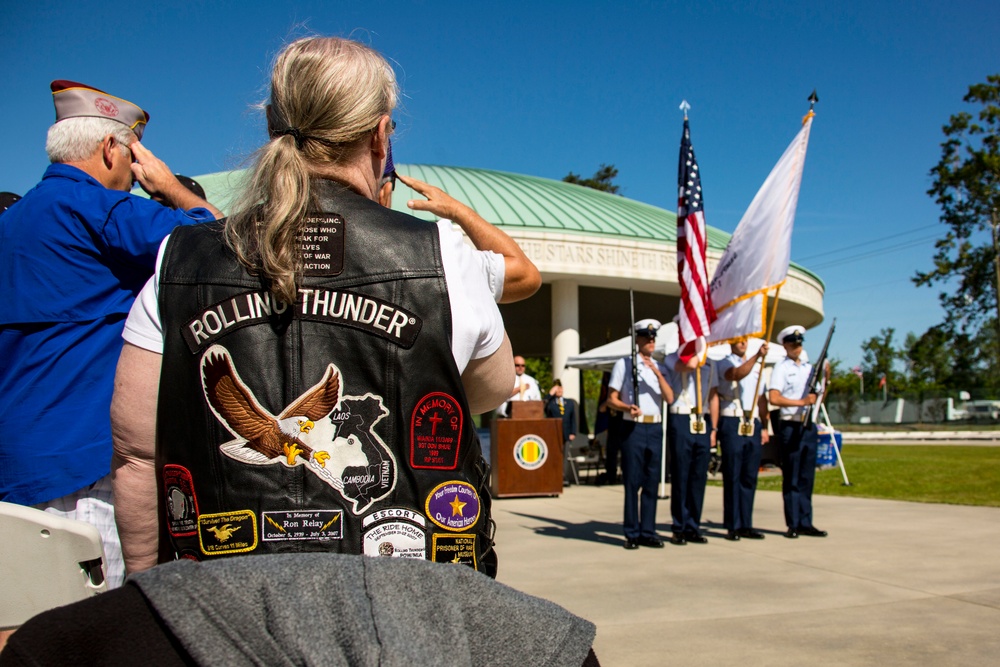 Vietnam veterans honored during ceremony at Lejeune Memorial Gardens