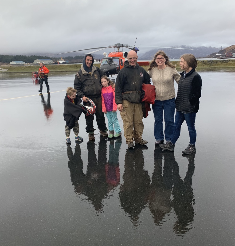 Coast Guard rescues stranded ATV riders on Kodiak Island, Alaska
