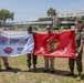 NASCAR drive Kyle Larson visits MCRD Parris Island