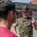 NASCAR drive Kyle Larson visits MCRD Parris Island