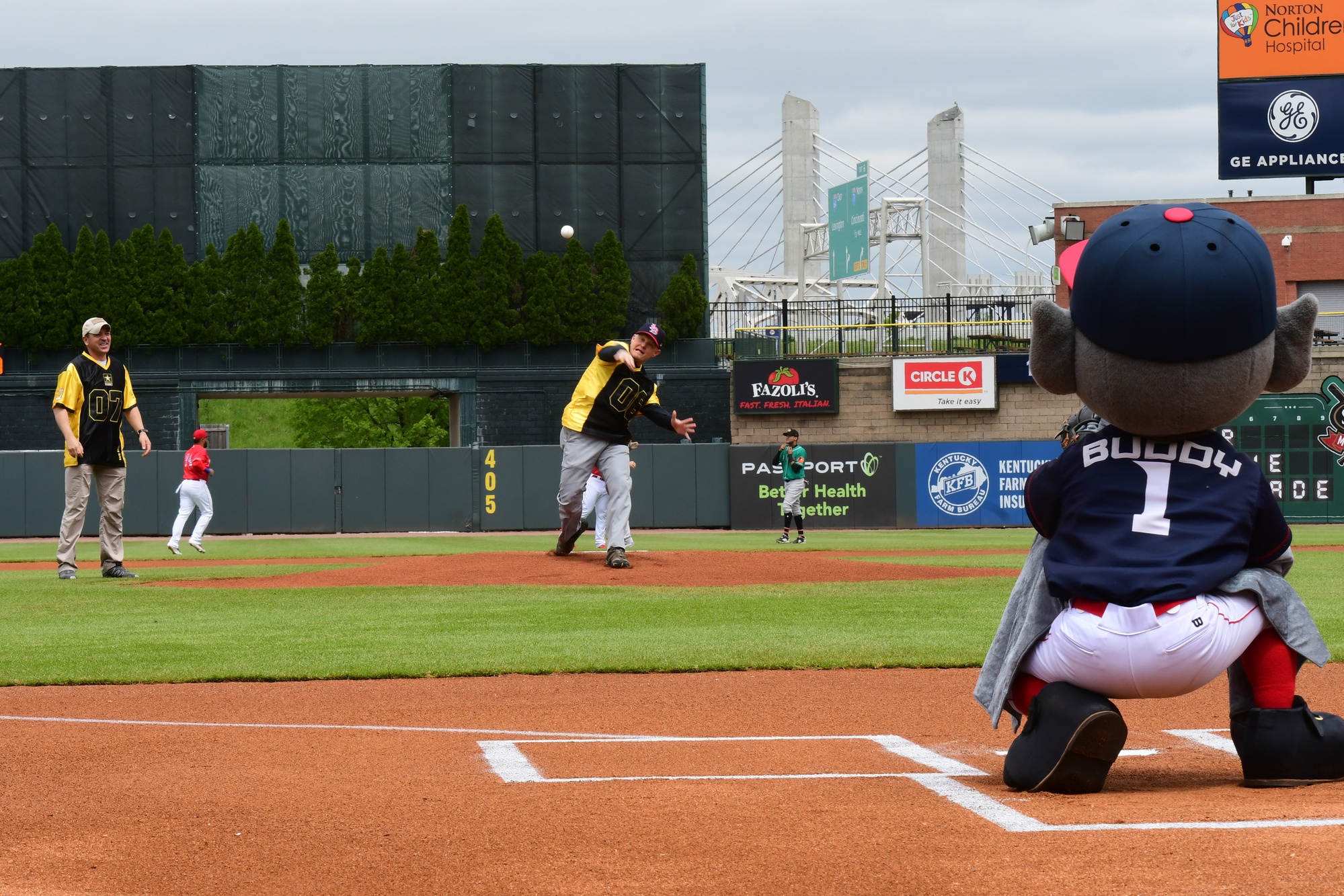 DVIDS - News - Military communities enjoy appreciation day at Louisville  Bats baseball game