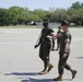 Drill Instructor School candidates practice close order drill