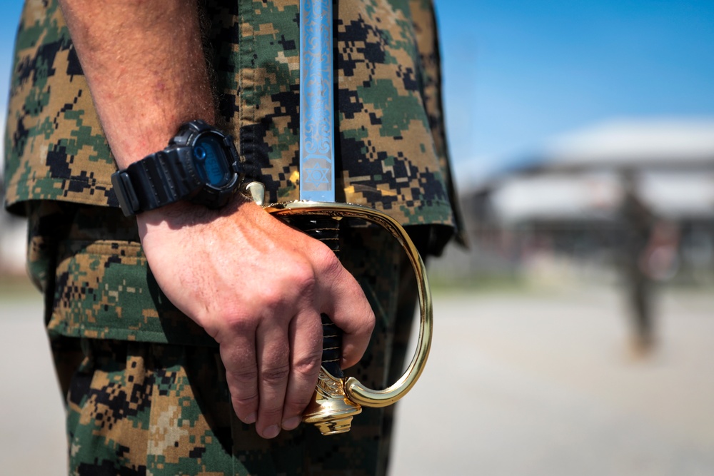 Drill Instructor School candidates practice close order drill