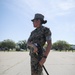 Drill Instructor School candidates practice close order drill