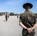 Drill Instructor School candidates practice close order drill