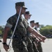 Drill Instructor School candidates practice close order drill