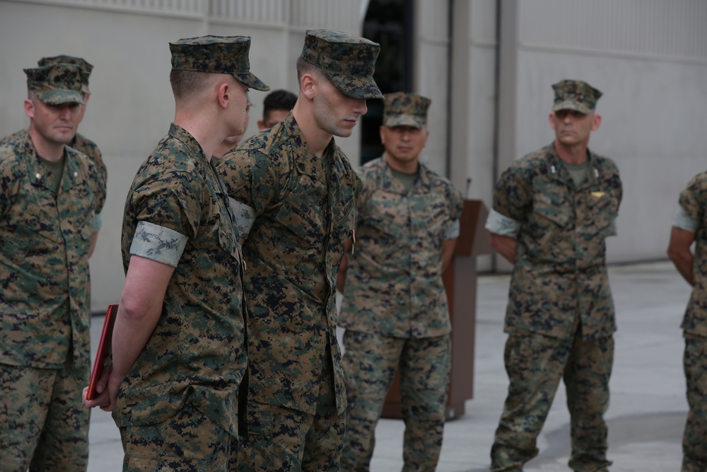 Courage in the Midst of Tragedy: Marines Awarded Navy and Marine Corps Medal